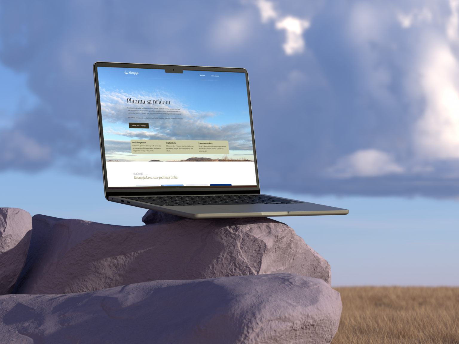 Bešnjaja website detail