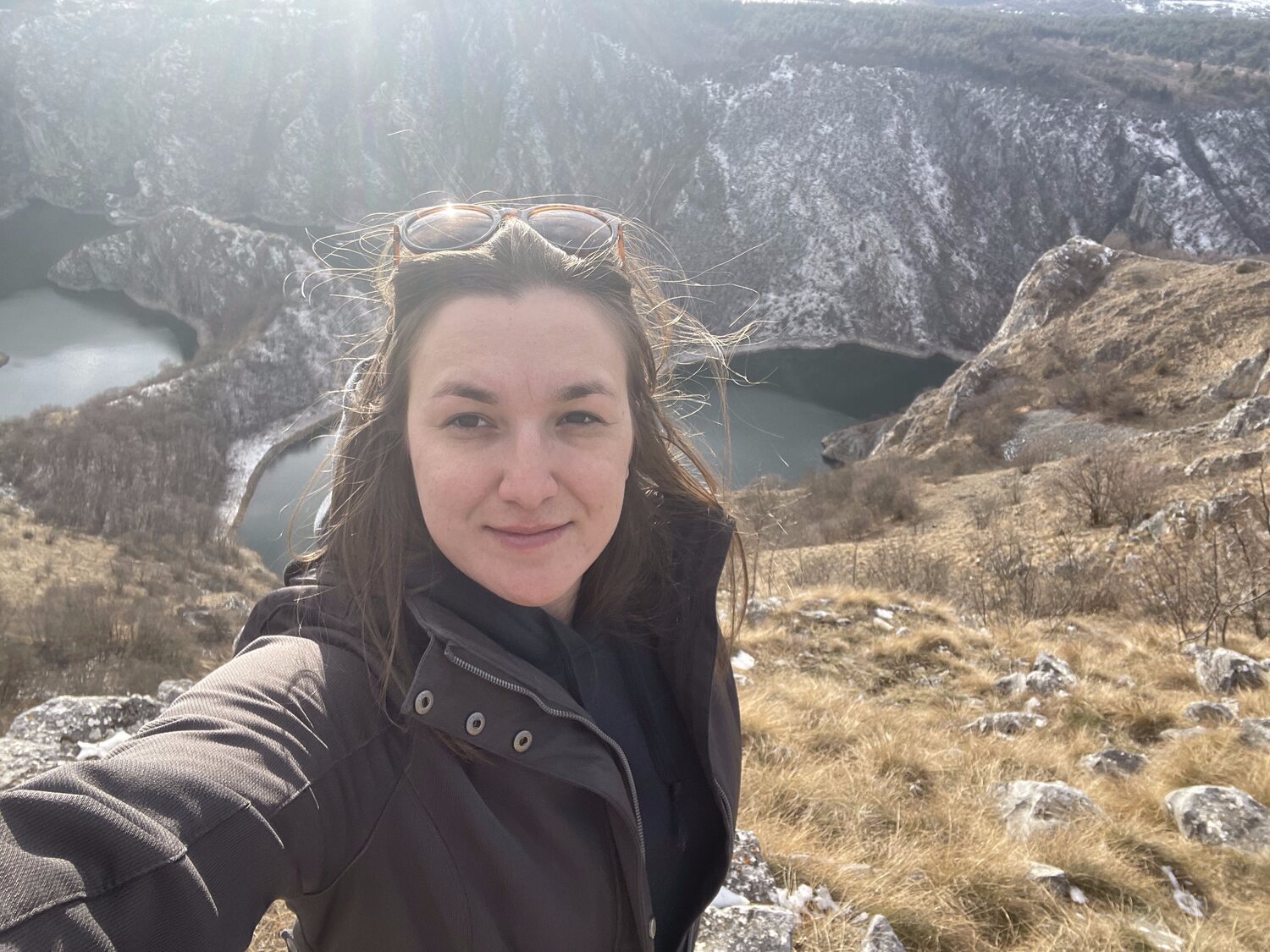 Dunja Cvetkovic at Uvac